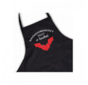 FARTUCH NA WALENTYNKI UNIWERSALNY CZARNY ST016-7