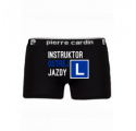 BOKSERKI MĘSKIE ROZMIAR L CZARNY ST015-1