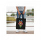 TORBA PSYCHEDELIC CZASZKA ST019-6 CZARNY