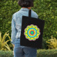 TORBA PSYCHEDELIC KWIAT ST019-8 CZARNY