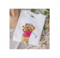 BLUZA BIAŁA ROZMIAR M TEDDY ST023-7 BIAŁY