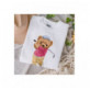 BLUZA BIAŁA ROZMIAR M TEDDY ST023-7 BIAŁY