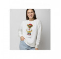 BLUZA BIAŁA ROZMIAR S TEDDY ST023-10 BIAŁY
