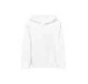 BLUZA Z KAPTUREM ROZMIAR 134-140CM, 9-11 LAT BIAŁY