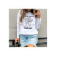 BLUZA BIAŁA ROZMIAR S I CAN BUY MYSELF FLOWERS BIAŁY