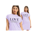 KOSZULA NOCNA LOVE SLEEPING ST046-7 ROZMIAR S LILIOWY