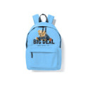 Plecak Szkolny BG125S Sky Blue Big Deal ST_AKD_003