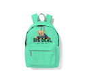 Plecak Szkolny BG125 Mint Green Big Deal ST_AKD_003