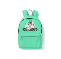 Plecak Szkolny BG125 Mint Green Słodki Kotek ST_AKD_004