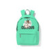 Plecak Szkolny BG125 Mint Green Słodki Kotek ST_AKD_004