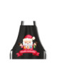 Fartuch Czarny Bawełniany Idealny na Prezent dla Kucharza Świąteczny ST_ANG702