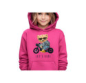 Bluza Dziecięca z Kapturem Rozmiar 146-152CM Słodkie Kotki Różowa ST_TED303