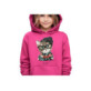 Bluza Dziecięca z Kapturem Rozmiar 134-140CM Słodkie Kotki Różowa ST_TED304