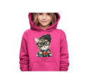 Bluza Dziecięca z Kapturem Rozmiar 158-164CM Słodkie Kotki Różowa ST_TED304