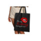 Torba Eco Czarna Zabawne Wzory Bo my Kobiety mamy to coś ST_ANO302