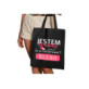 Torba Eco Czarna Zabawne Wzory Bogini ST_ANO305