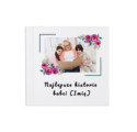 Personalizowany Biały Album z Imieniem na Dzień Babci Dziadka Idealny Prezent ST_GAN105