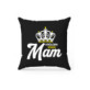 Ozdobna Czarna Poduszka na Dzień Matki Prezent HEA209