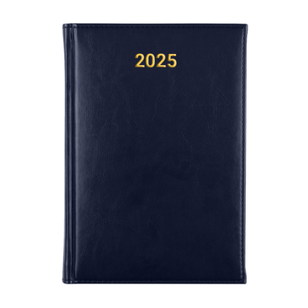 Kalendarz Książkowy Planer 2025 GRANATOWY