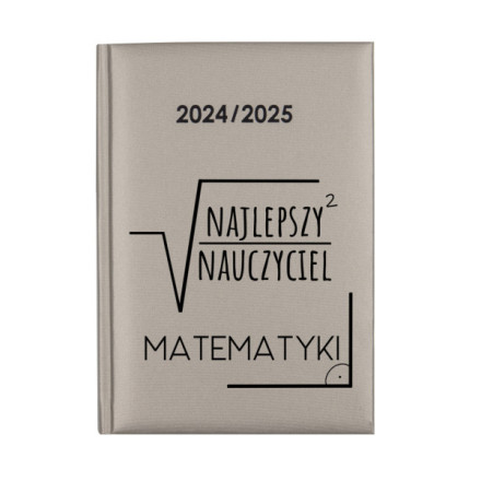 Kalendarz Nauczycielski Książkowy Planer 2024-2025 NAC201 ZŁOTY