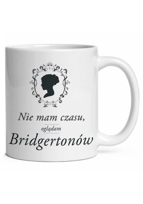 KUBEK BIAŁY nie mam czasu, oglądam Bridgertonów