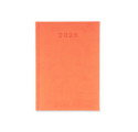 Kalendarz Książkowy Dzienny A5 2025 POMARAŃCZOWY