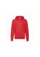 BLUZA Z KAPTUREM ROZMIAR L CZERWONY