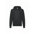 BLUZA Z KAPTUREM ROZMIAR S CZARNY