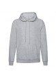BLUZA Z KAPTUREM ROZMIAR S SZARY