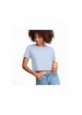 KOSZULKA DAMSKA CROPPED ROZMIAR S STONEWASH DENIM